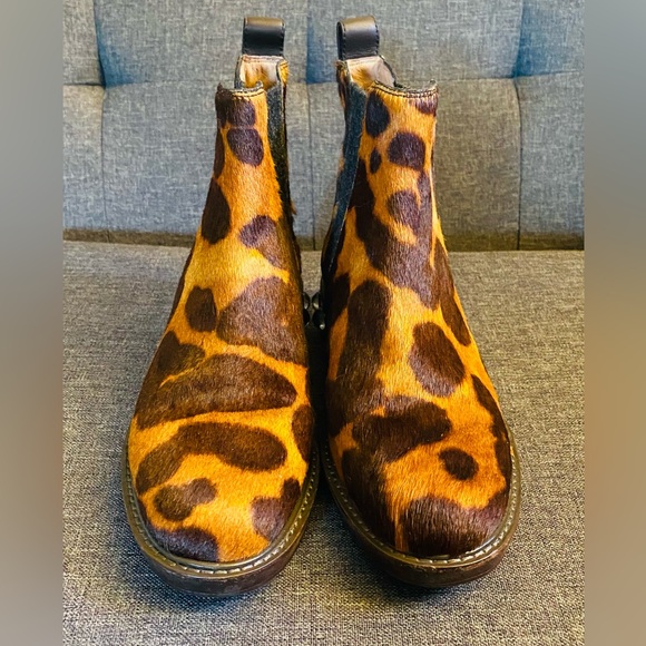 Louis eat Cie Venda Lo-Venda3 Embellished Heel Chelsea Leopard Print Boot - Picture 2 of 14